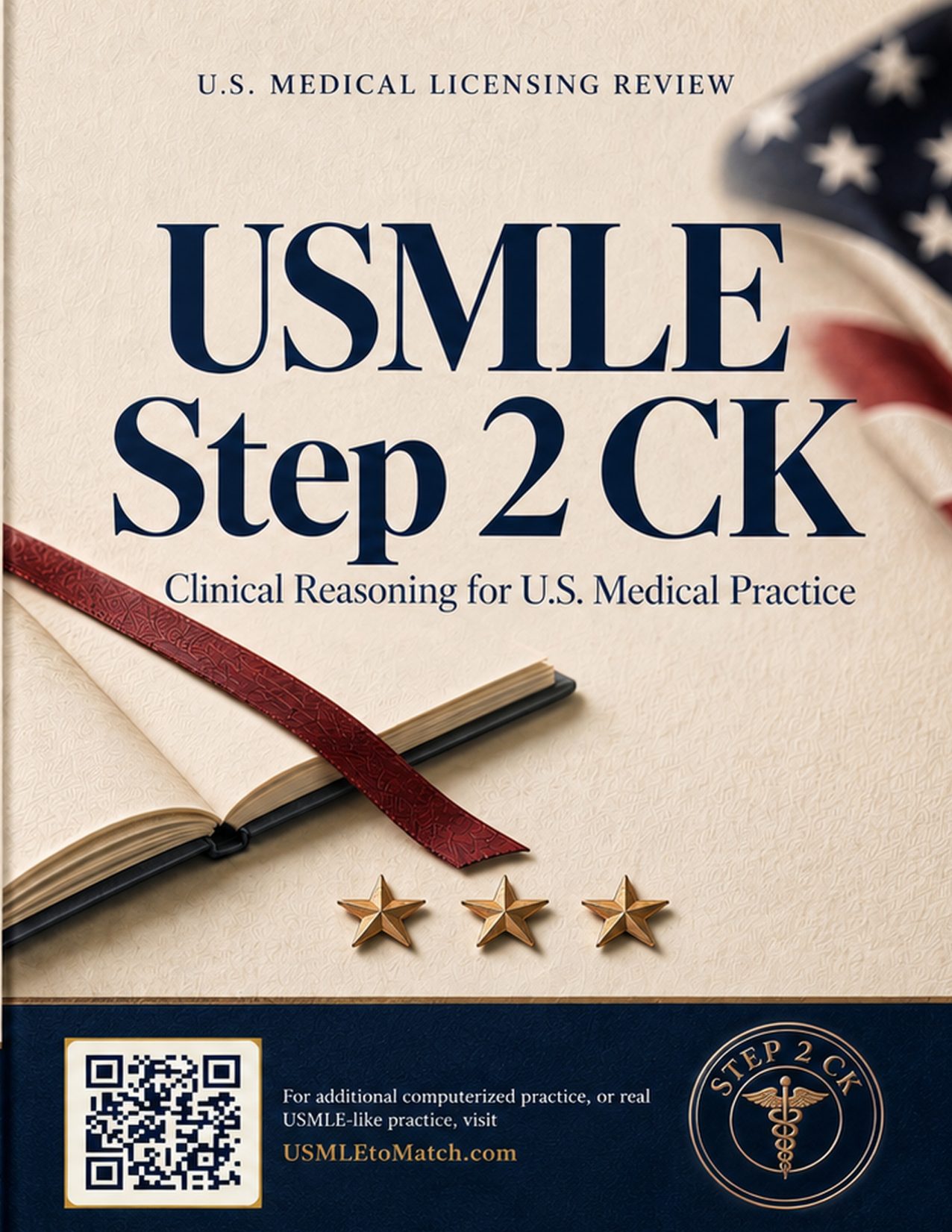 USMLE Step 2 CK: Clinical Reasoning for U.S. Medical Practice book cover